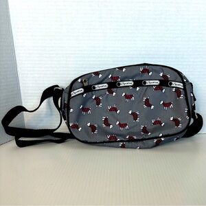 LeSportsac Parker Crossbody Bag, Terrier Toss Dogs